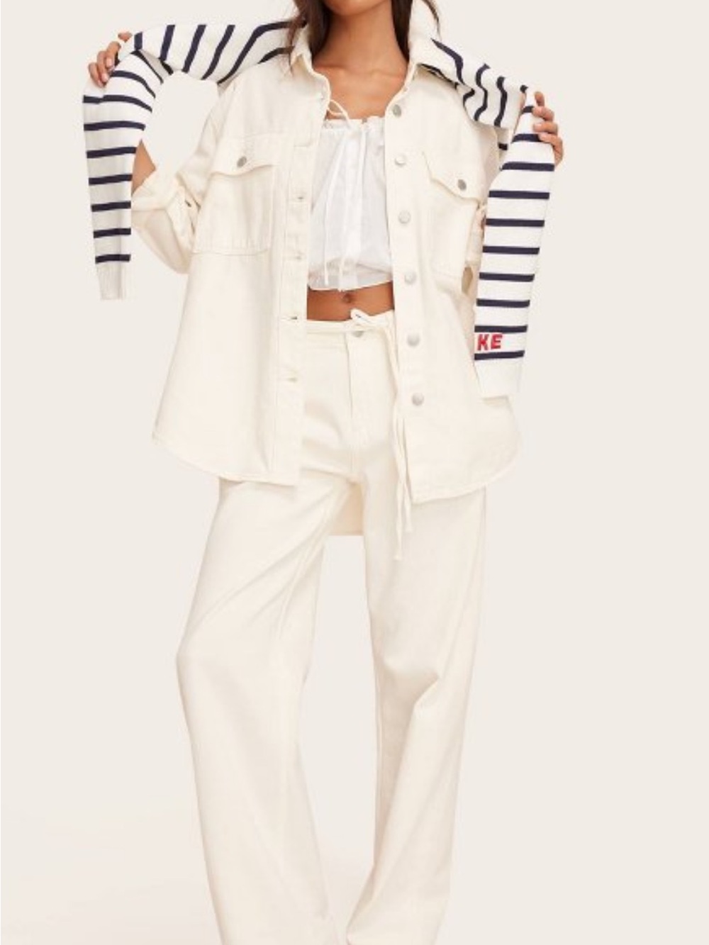 PARKE Jacket (M) & Jeans (6) SET